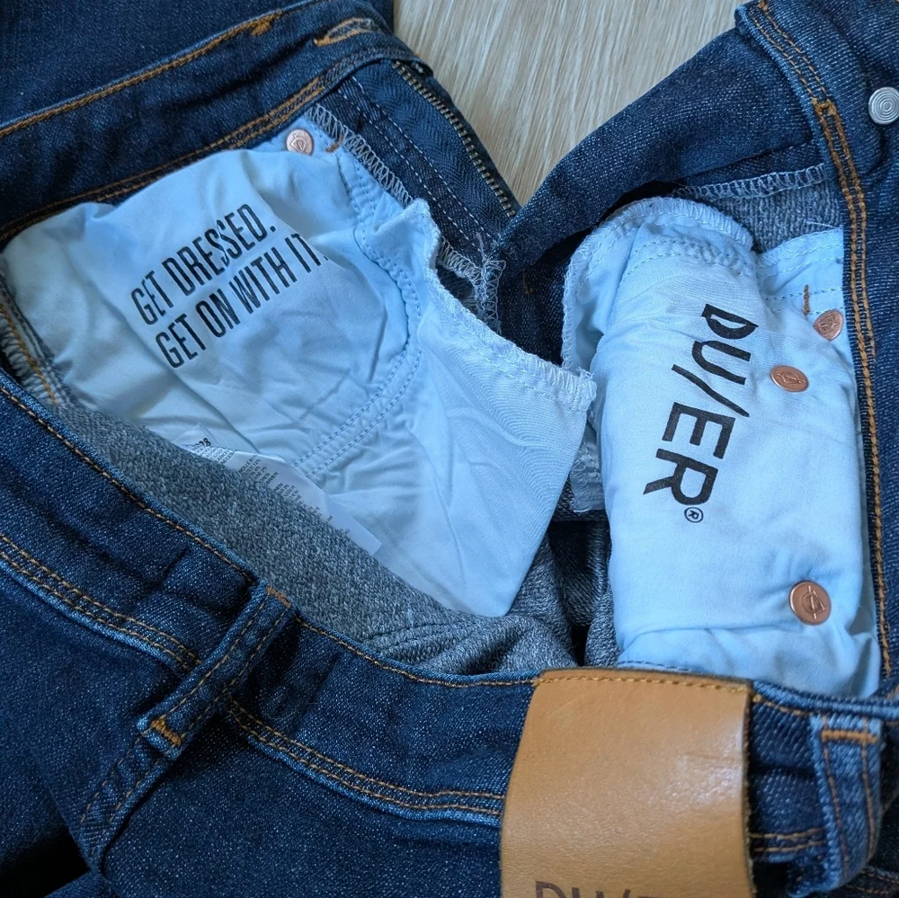 DU/ER Jeans Men's 25X32 Skinny Dark Wash